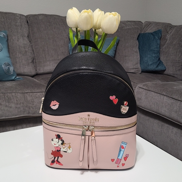 Kate Spade Disney Minnie Mouse Backpack & Wallet ❤ - Picture 2 of 16